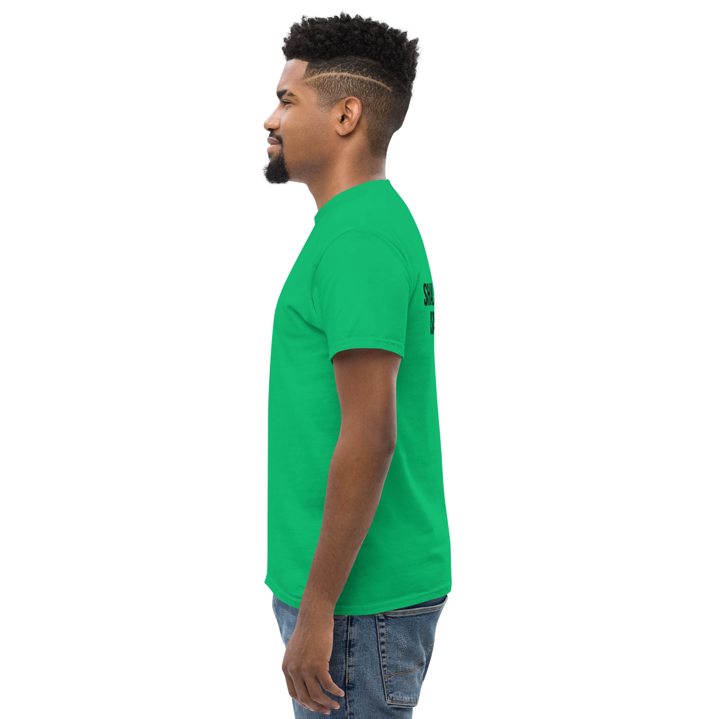 Shalom & Peace Kelly Eagle Tee